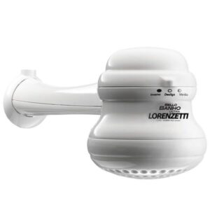 Chuveiro Belo Banho 4500W 220V Cinza Cano Branco Lorenzetti
