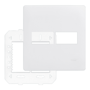 Placa 4x4 1-1 Posto Horizontal C/Suporte 3639 Fame Habitat
