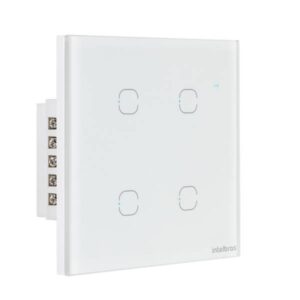 INTERRUPTOR SMART WI-FI TOUCH 4 EIW1004 BR (INTELBRAS-SC)