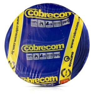 Cabo Flexivel 4mm 100 Metros Azul Escuro - Cobrecom