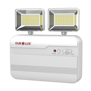 Luminaria de Emergencia 1200lm 15W 2 Farois - Ourolux
