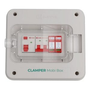 Quadro Proteção Carregador Veicular Mobi Box 220V 8kW Clampe