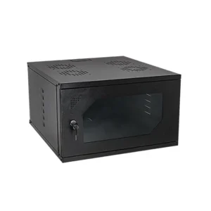 RACK PAREDE 19 06U X 470MM C/PORTA DE ACRILICO MONTADO