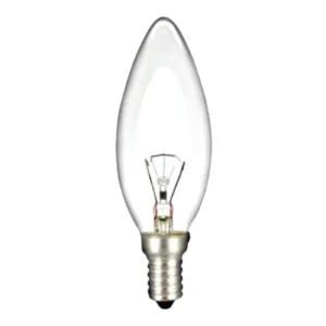 Lâmpada Vela 60W 110V E14 Clara - Brasfort