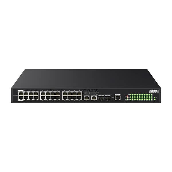 SWITCH GERENCIAVEL 26P + 2 SFP 360W SMART S2128G-HPA