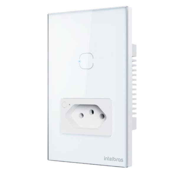 TOMADA SIMPLES 10A E 1 TECLA WI-FI ETW 1011 BR